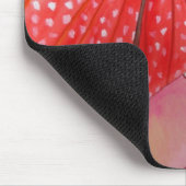 Geisha kunst met Red Umbrella Muismat (Hoek)