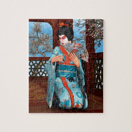 Geisha Legpuzzel (Verticaal)