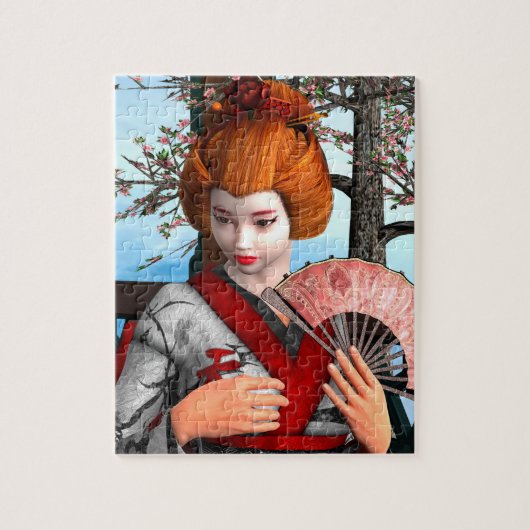 Geisha Legpuzzel (Verticaal)