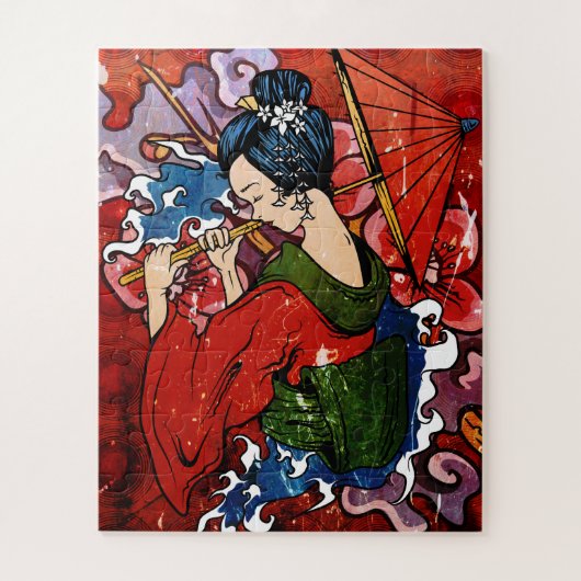 Geisha Legpuzzel (Verticaal)