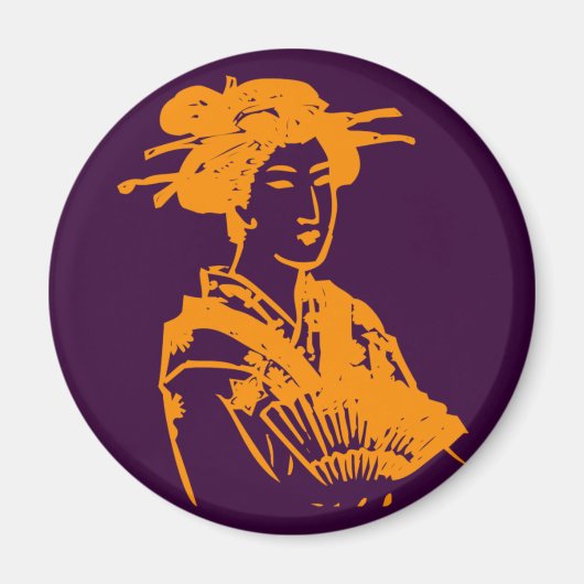 Geisha Magneet (Voorkant)