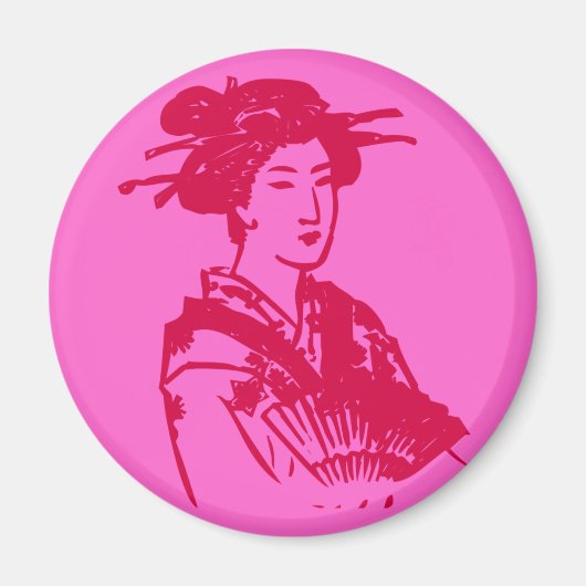 Geisha Magneet (Voorkant)