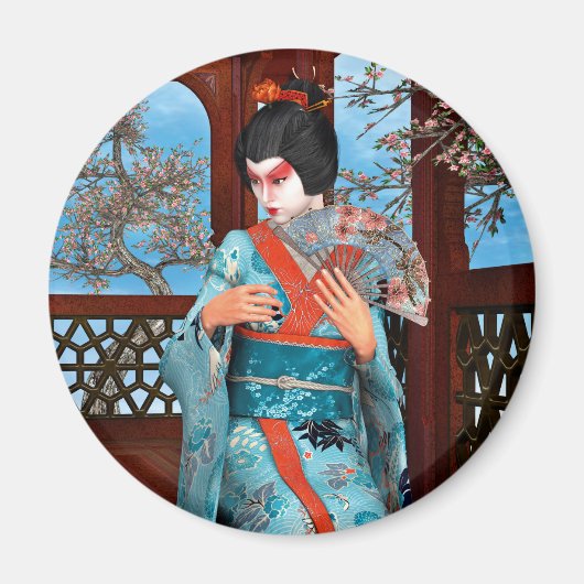 Geisha Magneet (Voorkant)