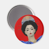 Geisha Magnet (Voorkant / Achterkant)
