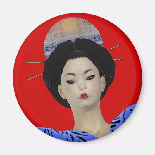 Geisha Magnet (Voorkant)