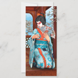 Geisha Magnetische Uitnodiging