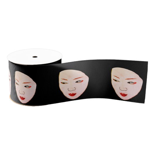 Geisha-masker Grosgrain Lint (Spoel)