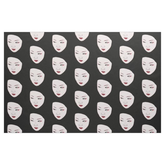 Geisha-masker Stof (Fat Quarter)