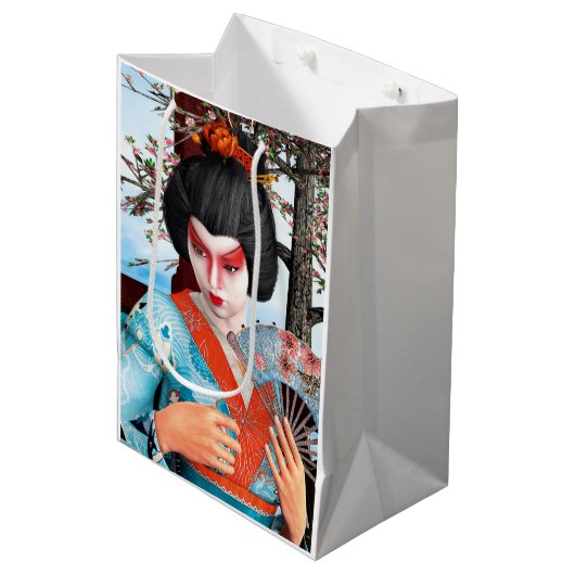 Geisha Medium Cadeauzakje (Voorkant Gekanteld)