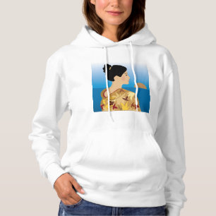 Geisha Meisje Vrouwen Hoodie