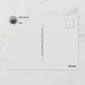 Geisha met paardenbloemen, Postcrossing Briefkaart (Achterkant)