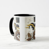 Geisha met Samisan, Eisen, 1826 Mokken en steins (Voorkant links)