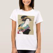 geisha met ventilator t-shirt (Voorkant)