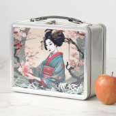 Geisha Metal Lunchbox (In situ)