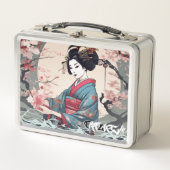 Geisha Metal Lunchbox (Voorkant)