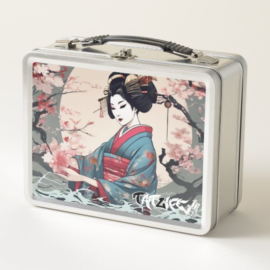 Geisha Metal Lunchbox (Voorkant)