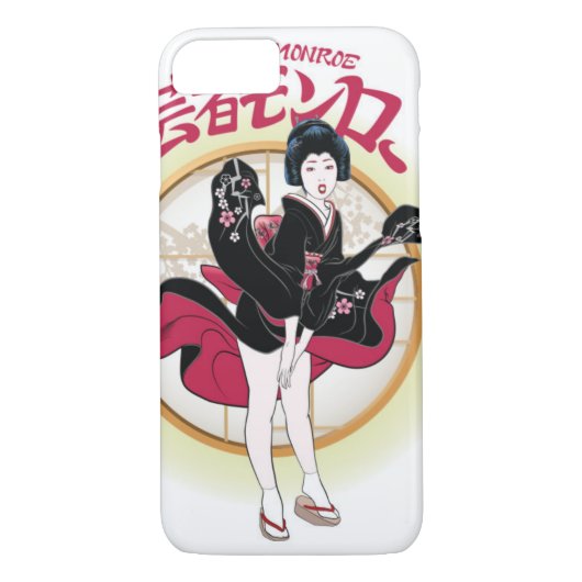 Geisha Monroe Phone Case (Achterkant)