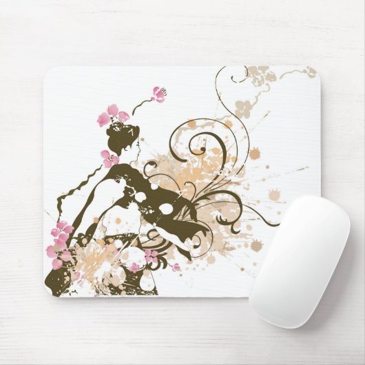Geisha Mousepad Muismat (Met muis)
