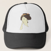 Geisha Nose Picking Trucker Pet (Voorkant)