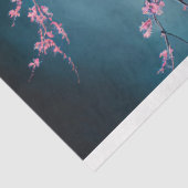 Geisha Oosters Vrouw, Chinoiserie, Kersenbloesem Tissuepapier (Detail)