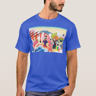 Geisha op Bridge T-shirt