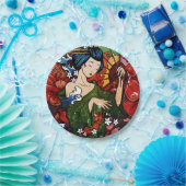 Geisha Papieren Bordje (Feest)