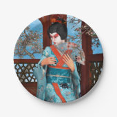 Geisha Papieren Bordje (Voorkant)