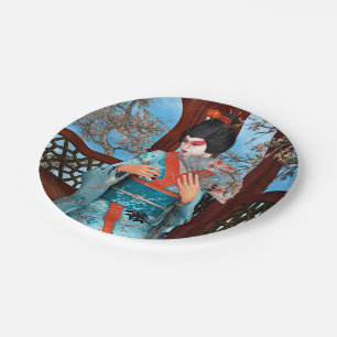 Geisha Papieren Bordje