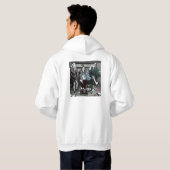 Geisha Party Time in Old Japan  Japans Hoodie (Achterkant volledig)