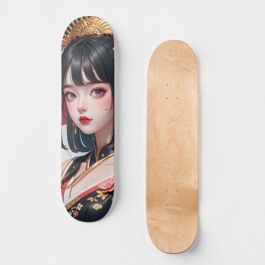 GEISHA PIRATE 1 PERSOONLIJK SKATEBOARD (Voorkant)
