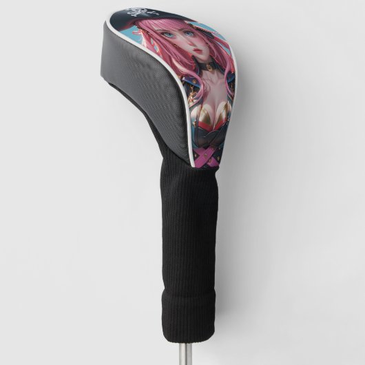 GEISHA PIRATE 3 GOLFHEADCOVER (Schuin)