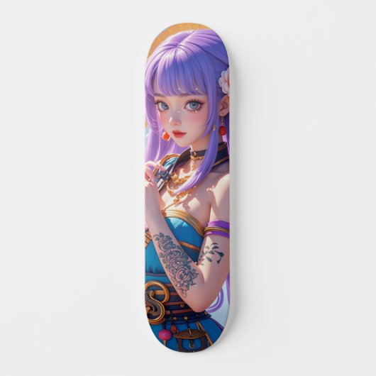 GEISHA PIRATE 8 PERSOONLIJK SKATEBOARD (Voorkant)