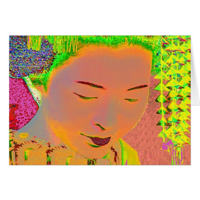 Geisha Pop Art (Voorkant Horizontaal)