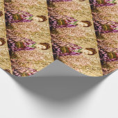  Geisha Posing in Cherry Blossom Cadeaupapier (Hoek)