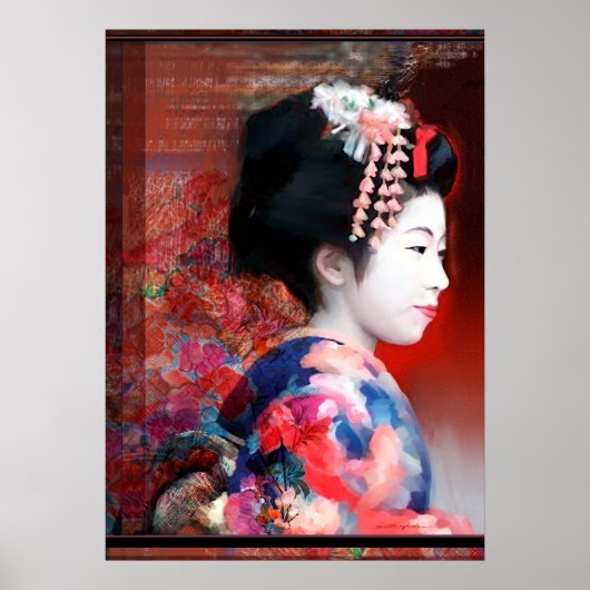 Geisha Poster (Voorkant)