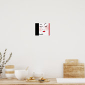 Geisha Poster (Keuken)