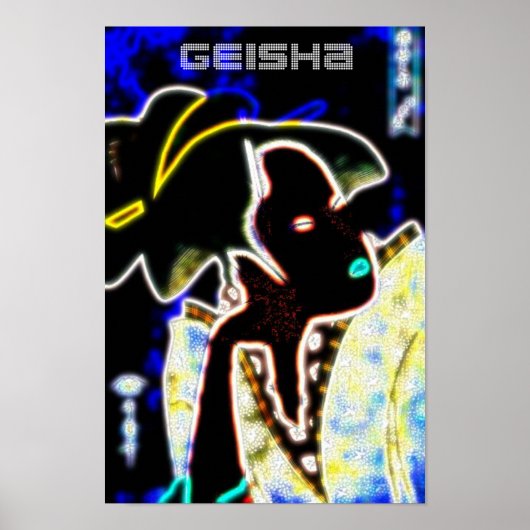 GEISHA POSTER (Voorkant)