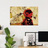 geisha poster (Thuiskantoor)