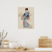 Geisha Poster (Keuken)