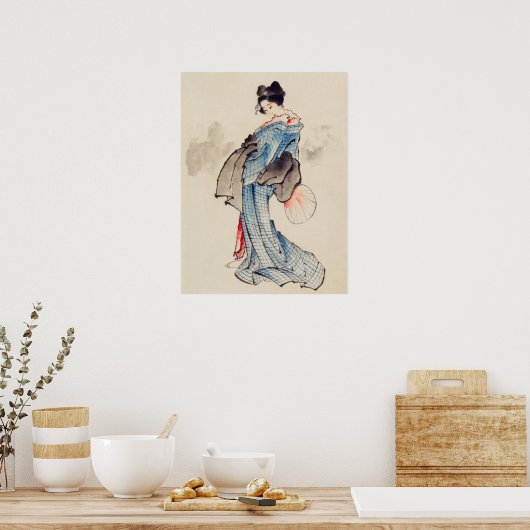 Geisha Poster (Keuken)