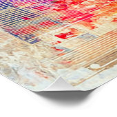 Geisha Poster Ukiyo e, Waterverf Geisha (Hoek)