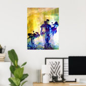 geisha promenade poster (Thuiskantoor)