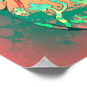 Geisha Psychedelic Poster (Hoek)