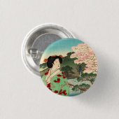 Geisha Ronde Button 3,2 Cm (Voorkant /achterkant)