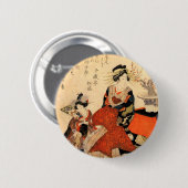 Geisha Ronde Button 5,7 Cm (Voorkant /achterkant)