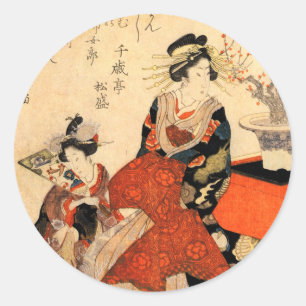 Geisha Ronde Sticker
