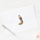 Geisha Ronde Sticker (Envelop)