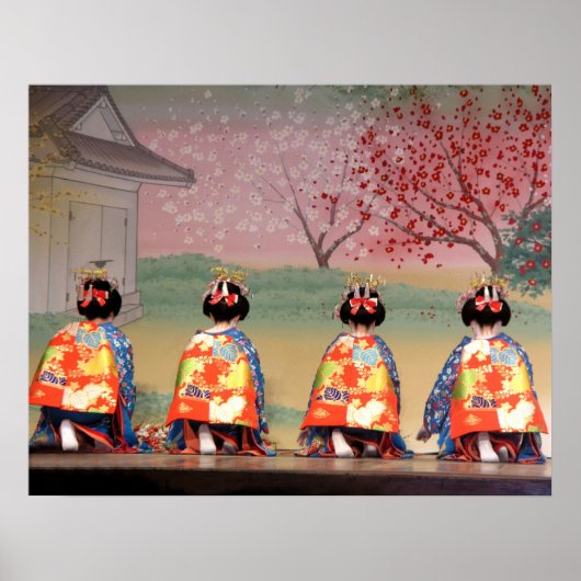 Geisha Row Poster (Voorkant)