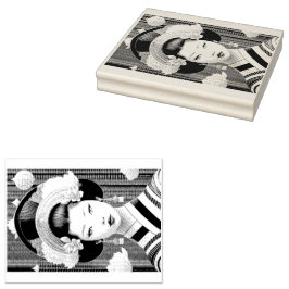 Geisha  rubberstempel