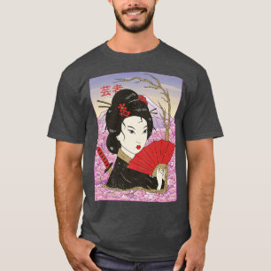 Geisha Samurai Japan Culture Japans Kawaii Geish T-shirt